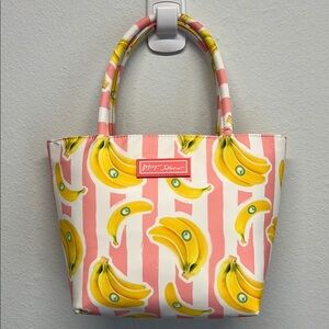 Betsey Johnson Pink and Yellow Banana Tote 💕 🍌
